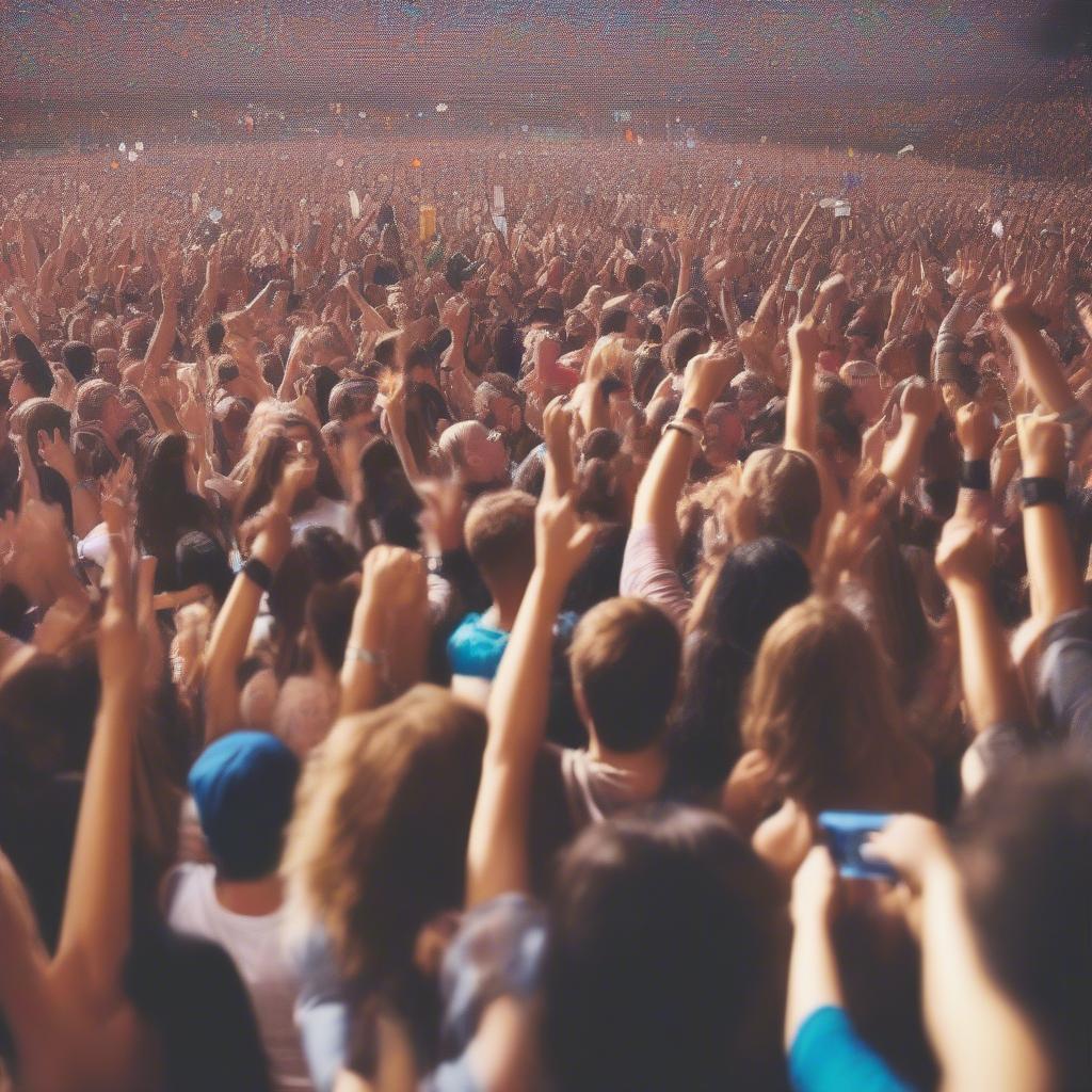 Live Music Concert Crowd