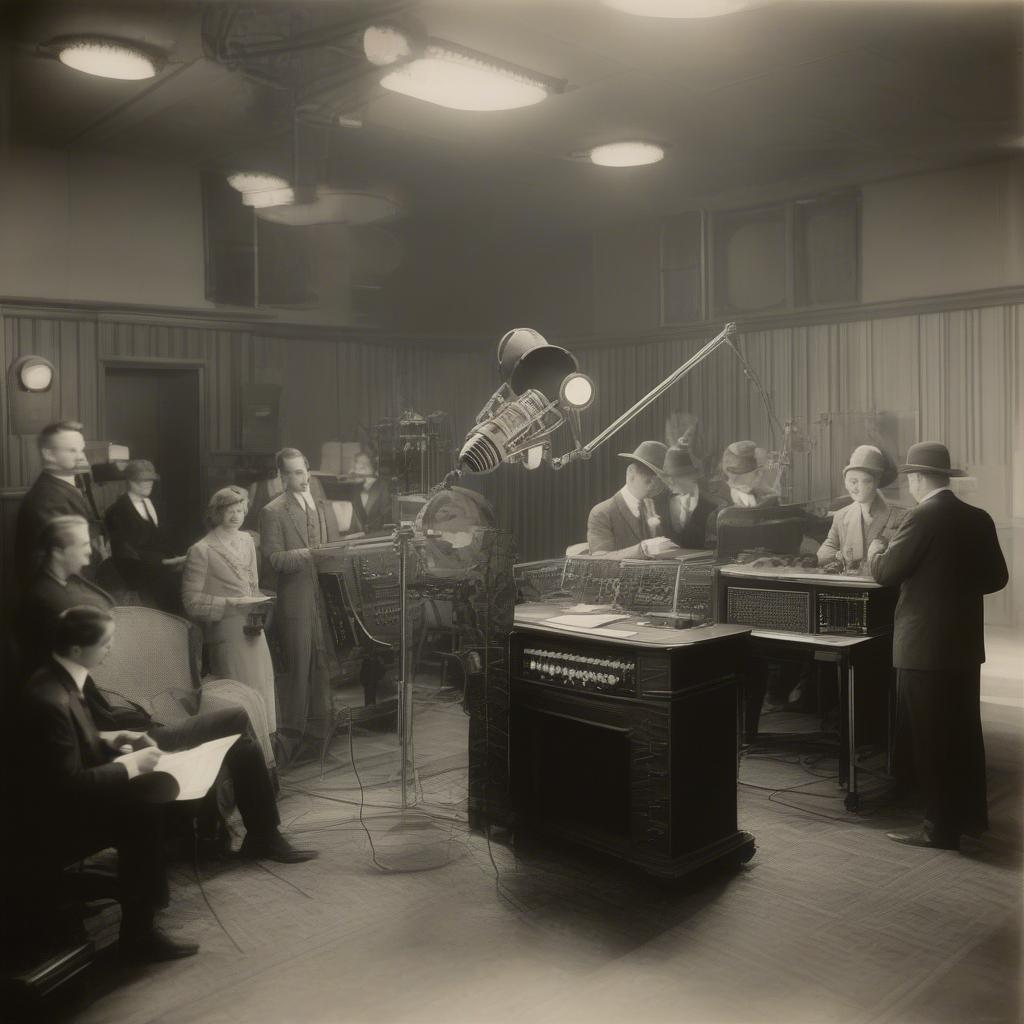 1928 Radio Broadcast Studio