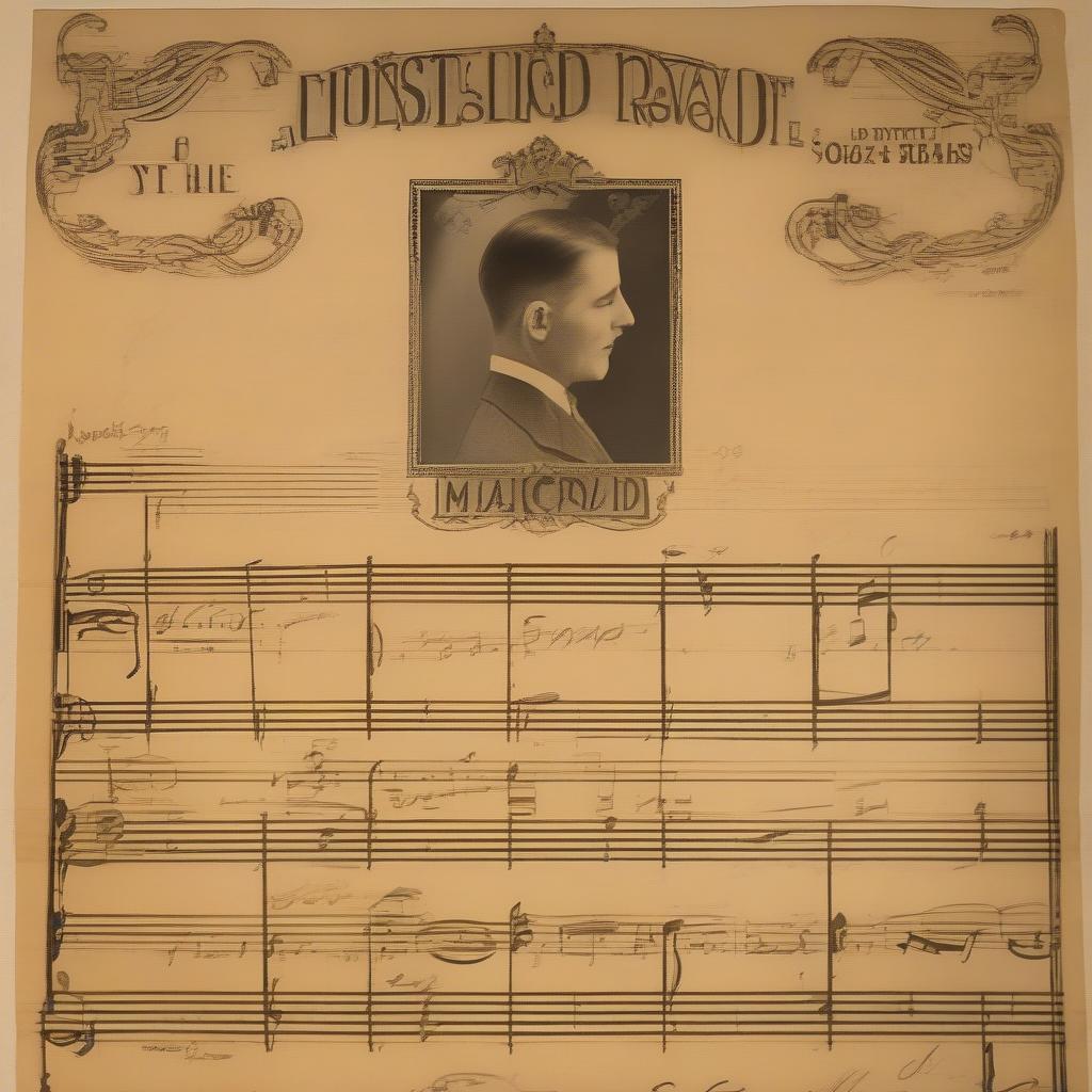 Vintage Sheet Music from 1928