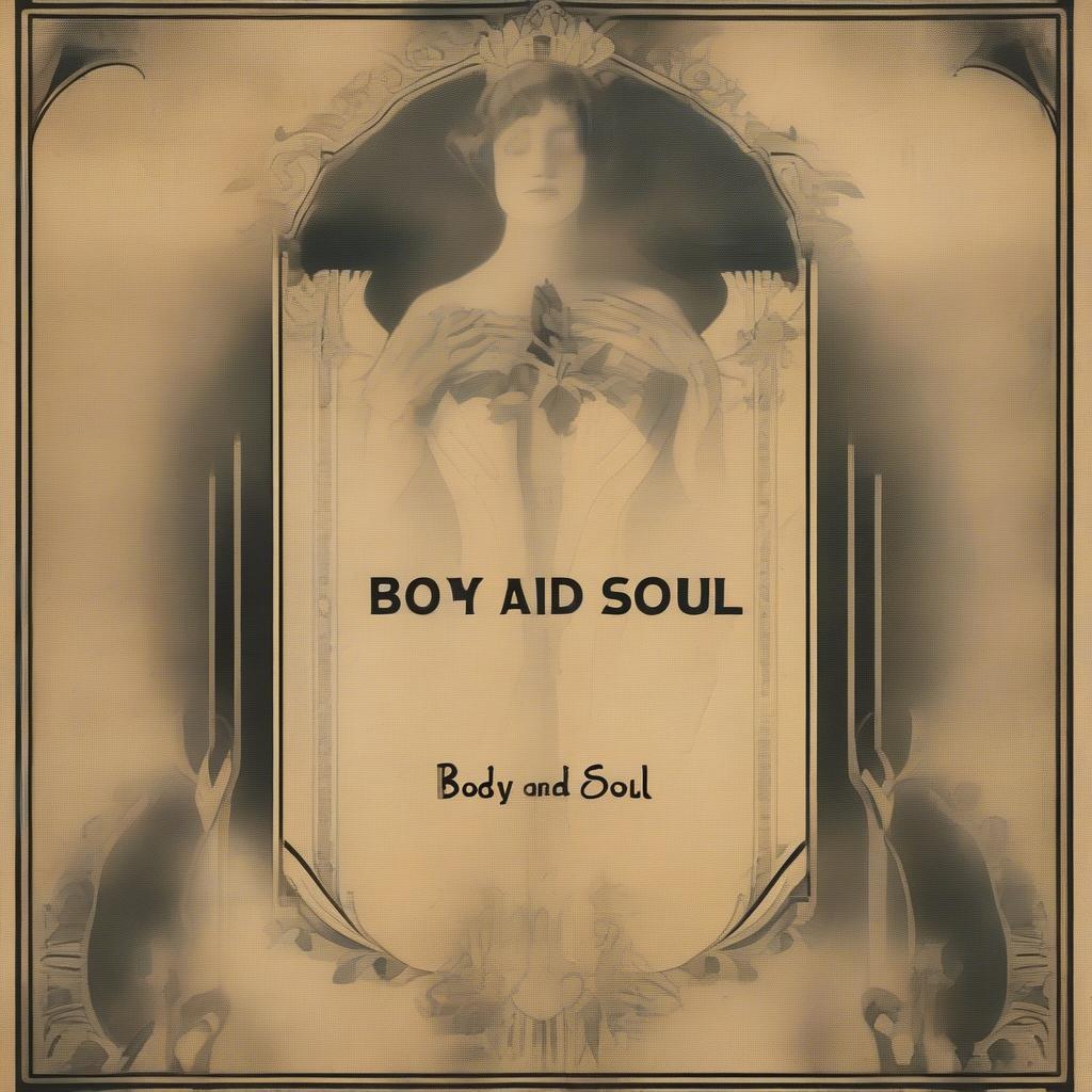 1930s Sheet Music for "Body and Soul"