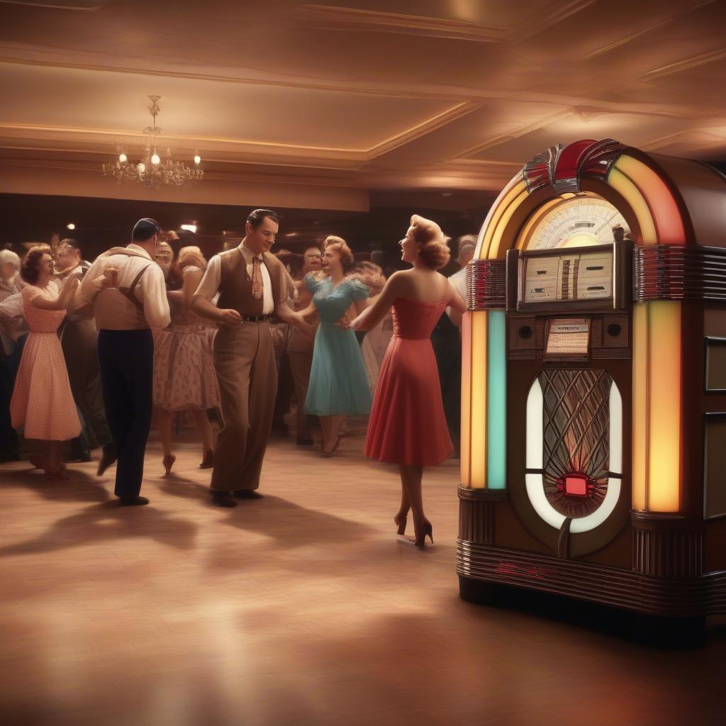 1942 Jukebox: A Symbol of Wartime Music