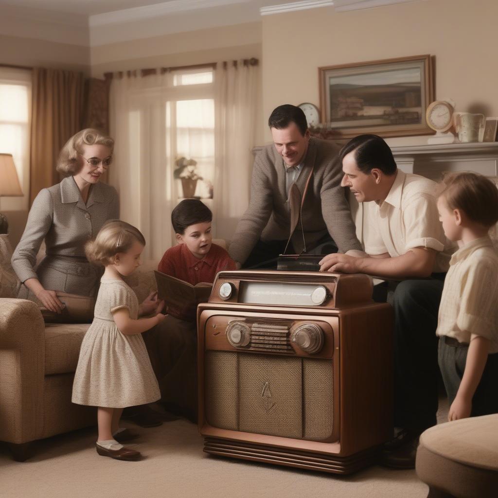 1950s Radio Broadcasting Music