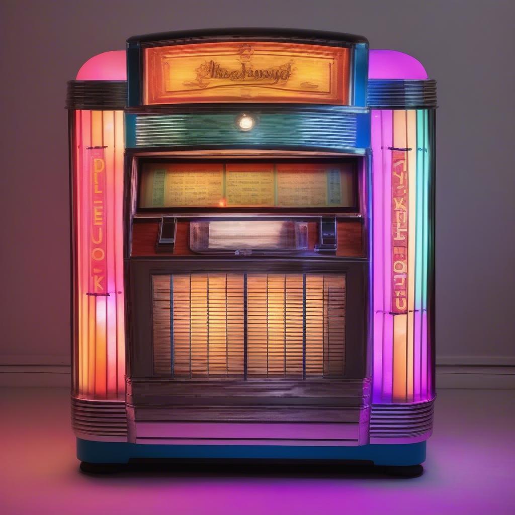 1956 Jukebox Playing Top Hits