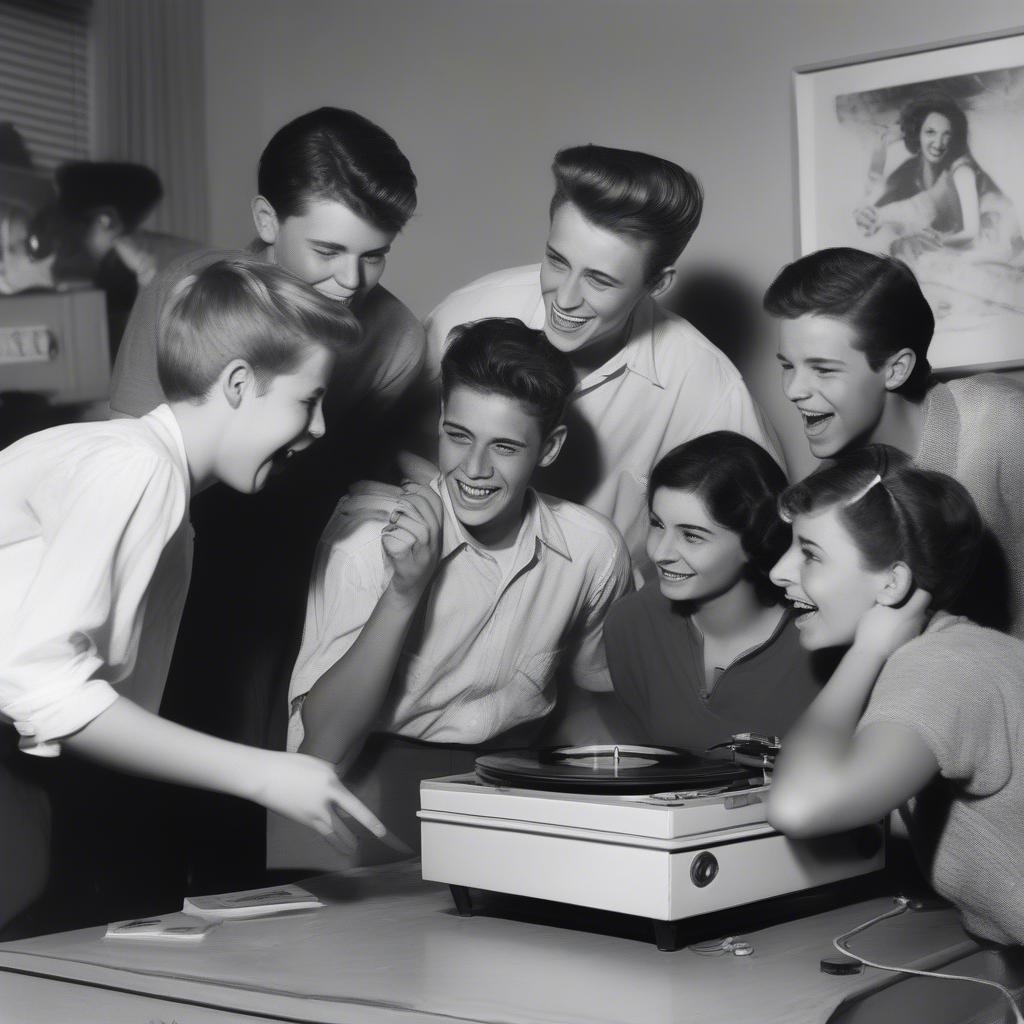 Record Players and Vinyl in 1959