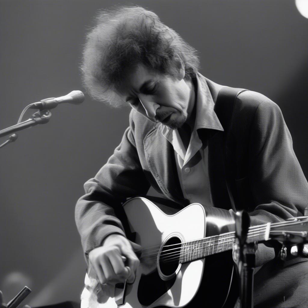 Bob Dylan Performing Live in 1965