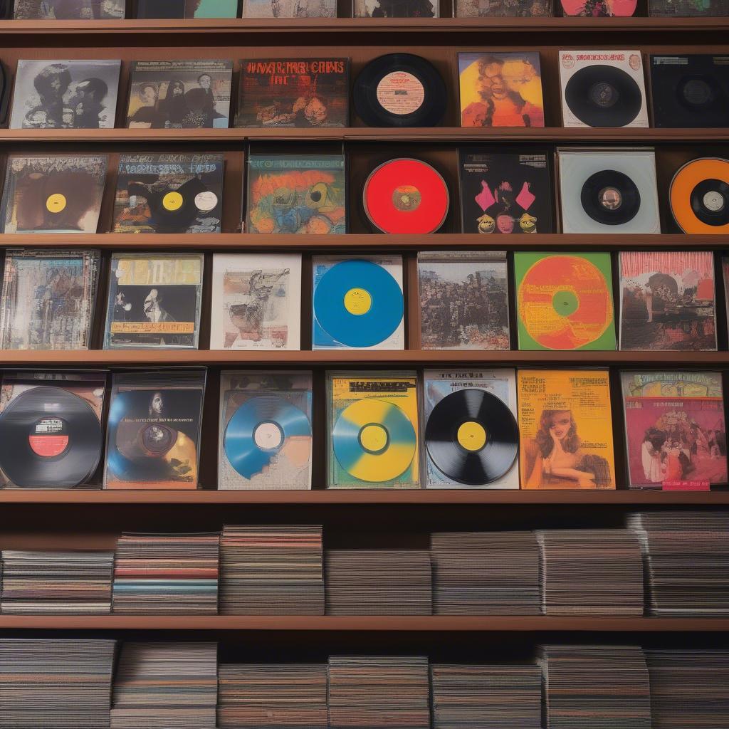 1972 Vinyl Records Collection