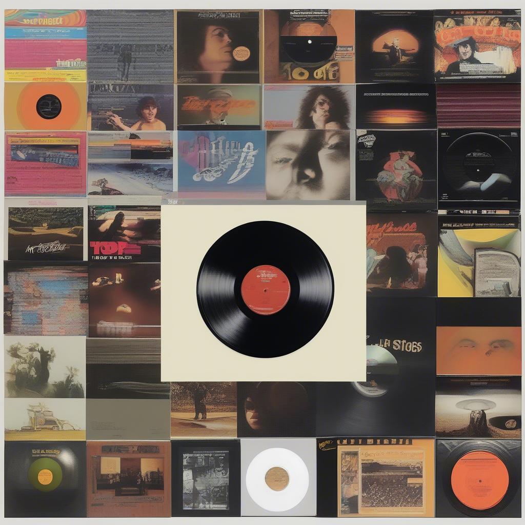 Vinyl Records of 1974's Billboard Top Songs