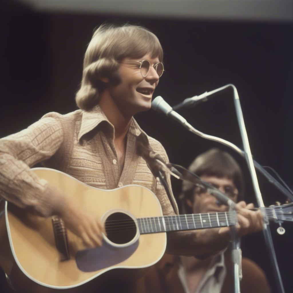 John Denver's Folk-Pop Crossover Success in 1974