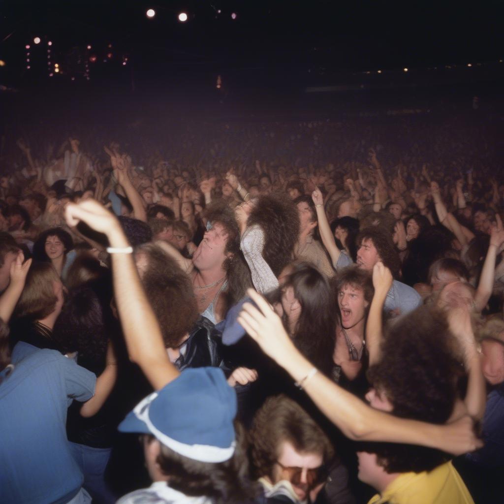 Live Rock Concerts in 1983