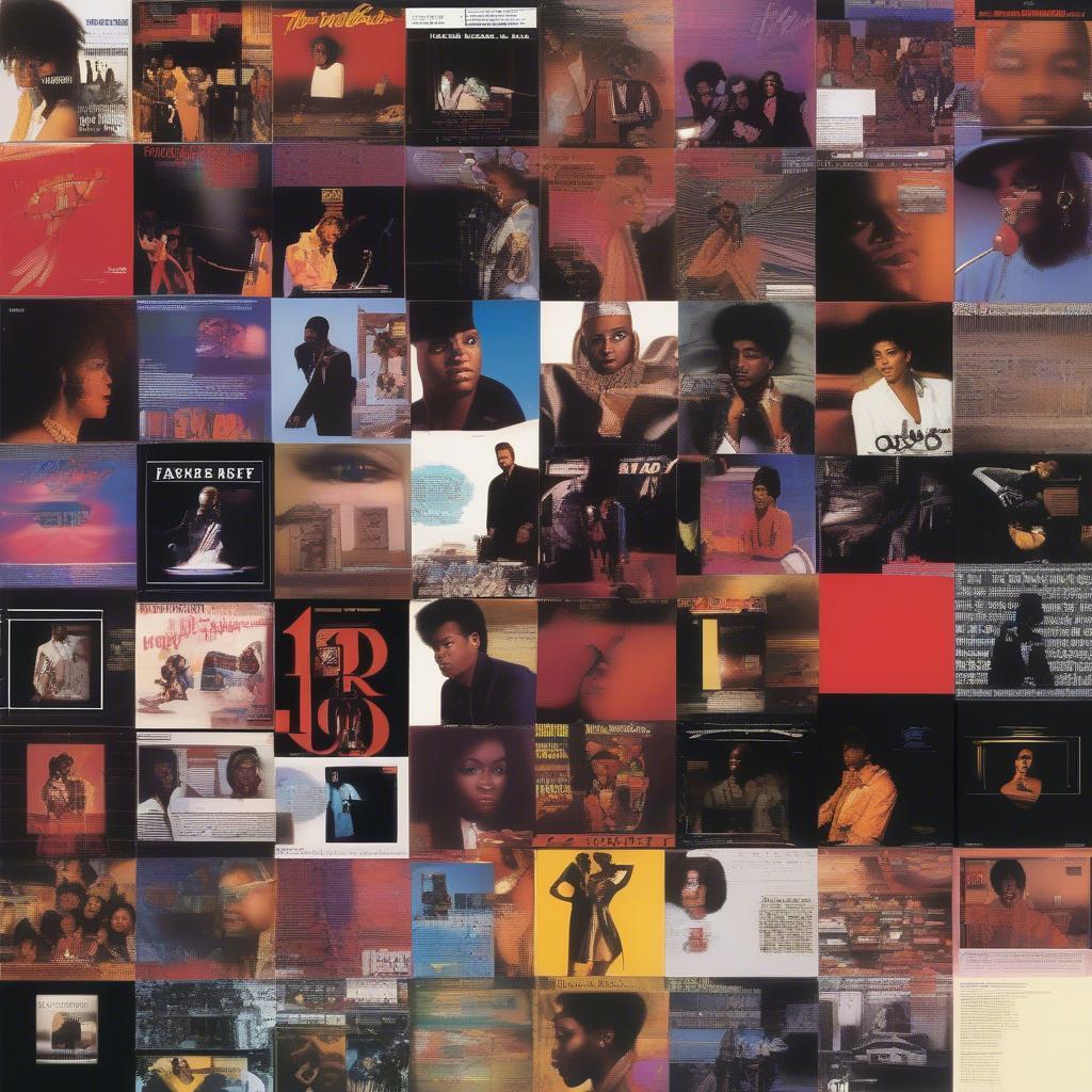 Iconic 1985 R&B Album Covers