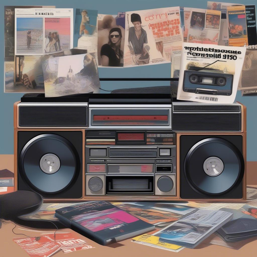 The 1987 Music Scene: Cassette Tapes and Boomboxes