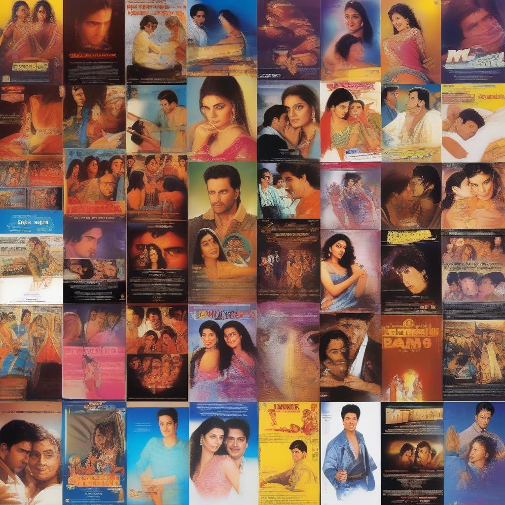 Bollywood Movie Posters from the 1990s