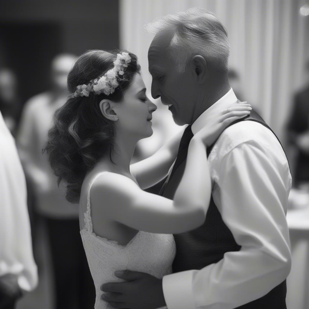 Emotional Father-Daughter Dance in 1994