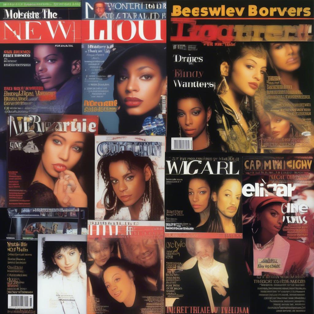 Magazine Covers of 1995's Top Artists