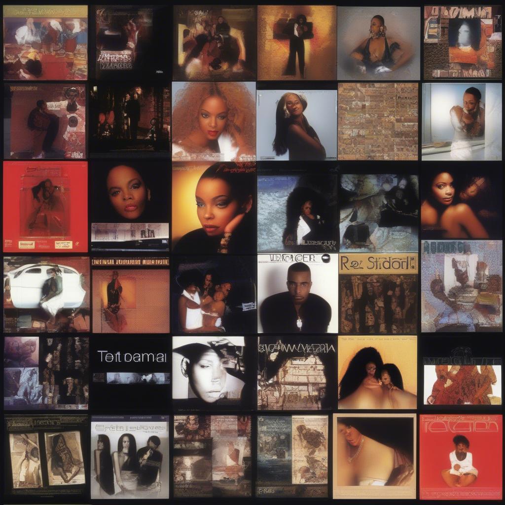 Iconic 1997 R&B Album Covers