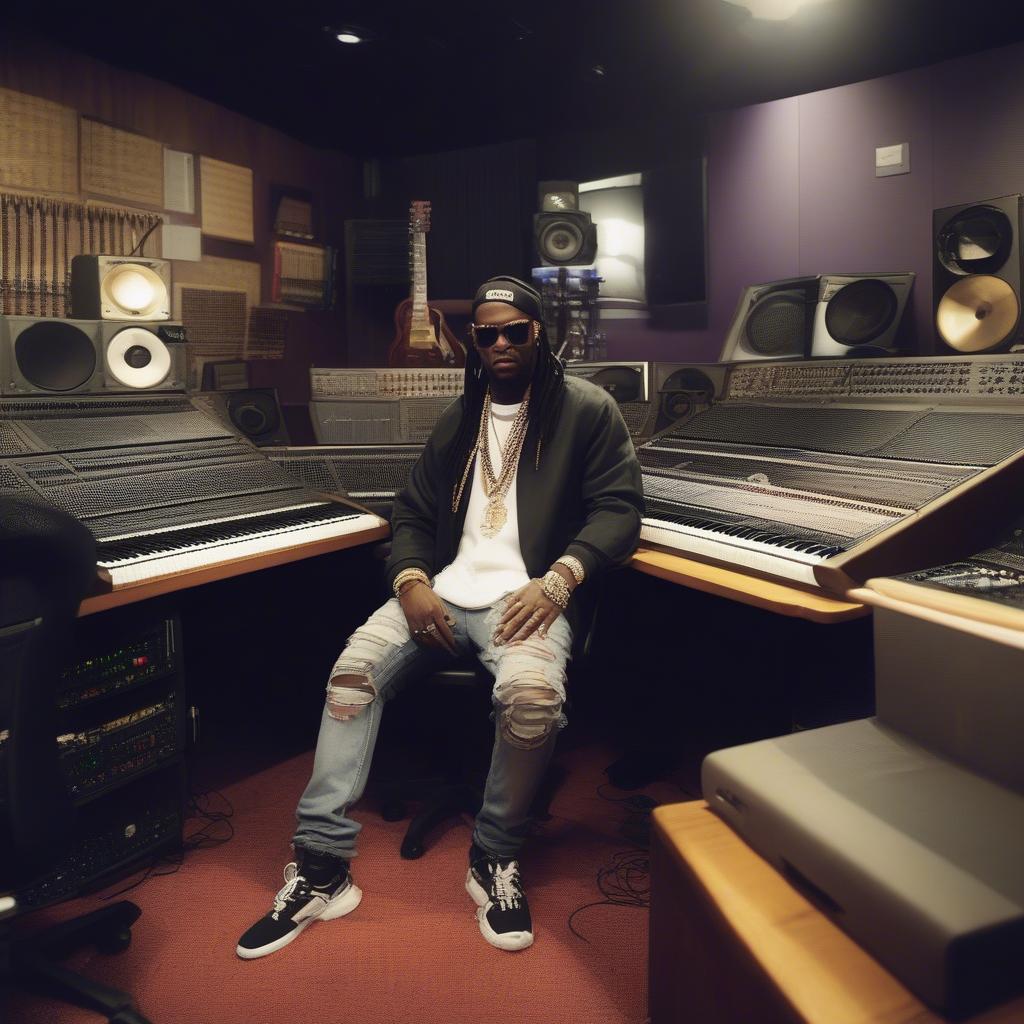 2 Chainz in the Studio 2015