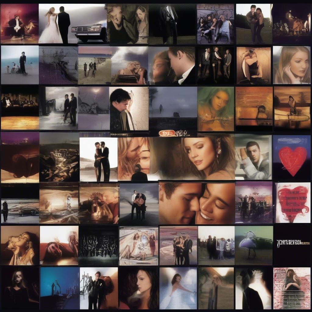 Romantic Country Ballads of the 2000s: Album Covers and Memorable Scenes