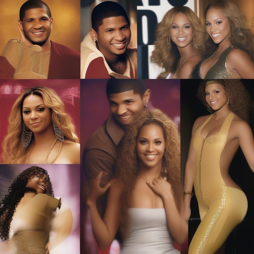 2000s R&B Superstars: Usher, Beyoncé, and Alicia Keys