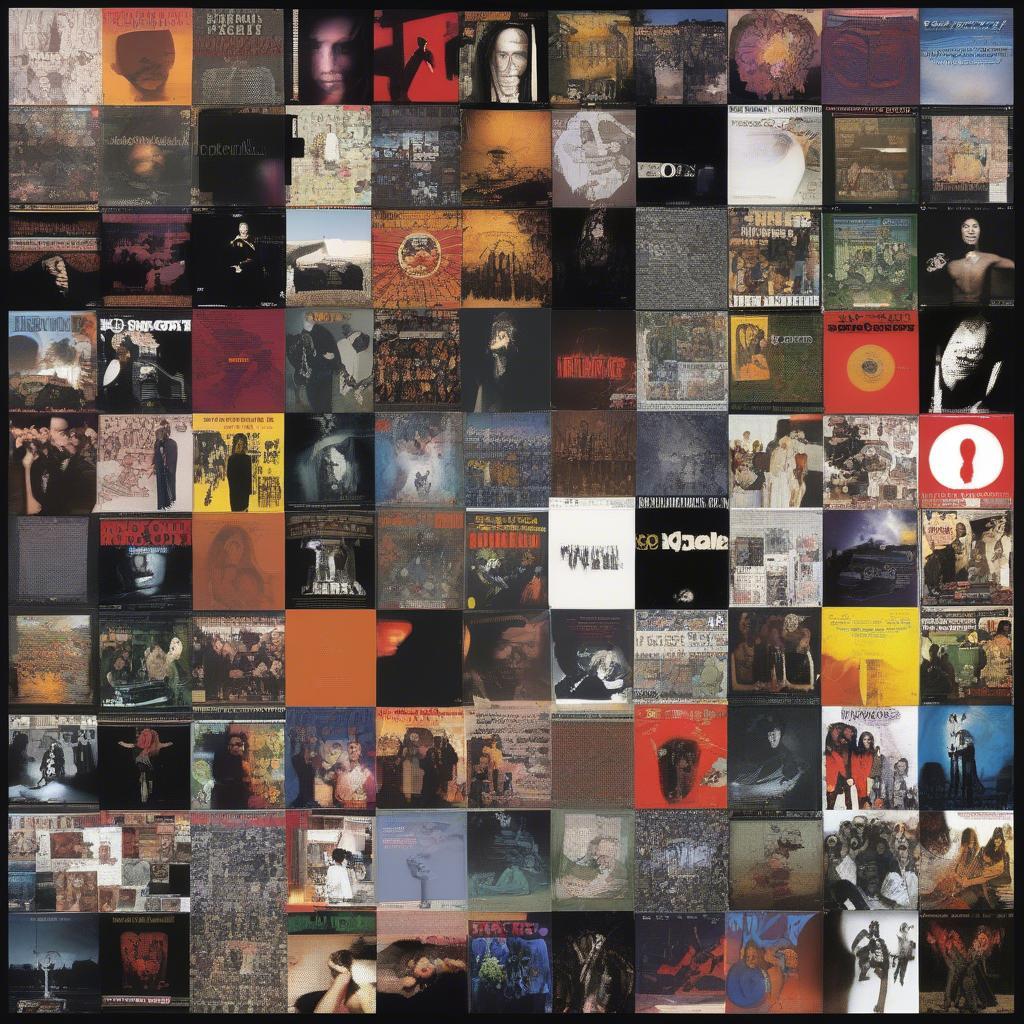 Iconic Rock Album Covers of 2003