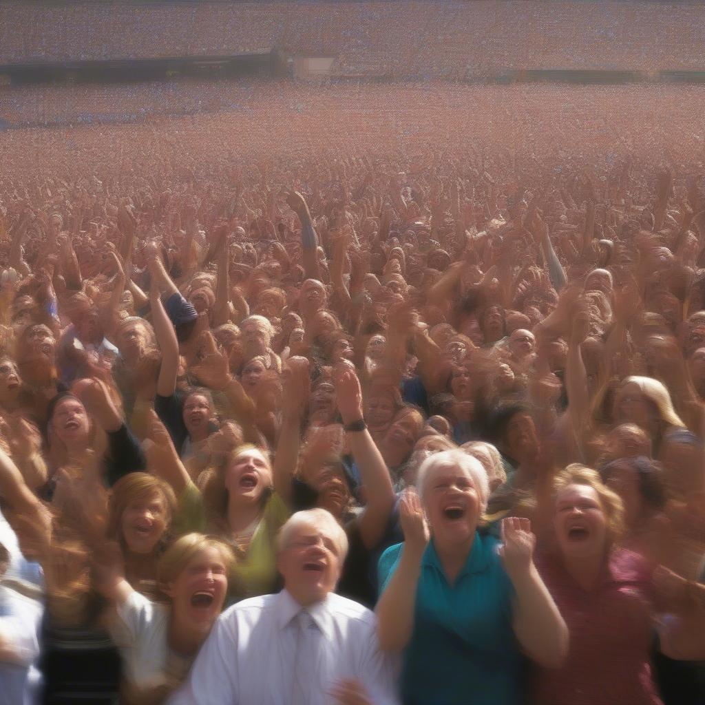 Worship Concert Crowd in 2007