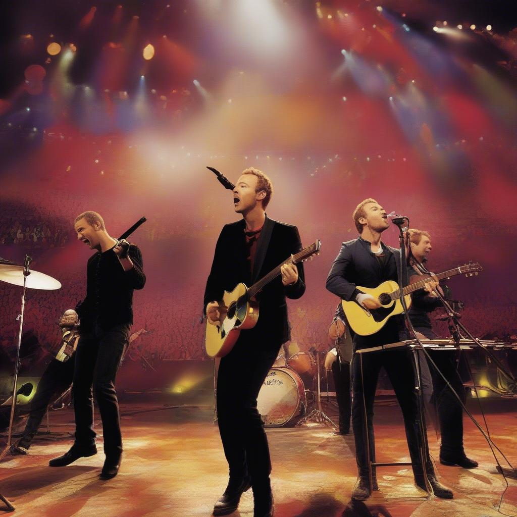 Coldplay Performing Viva la Vida