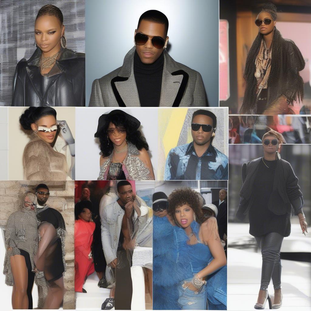 2009 R&B's Influence on Fashion and Culture: Photos showcasing fashion trends and cultural moments inspired by the music.