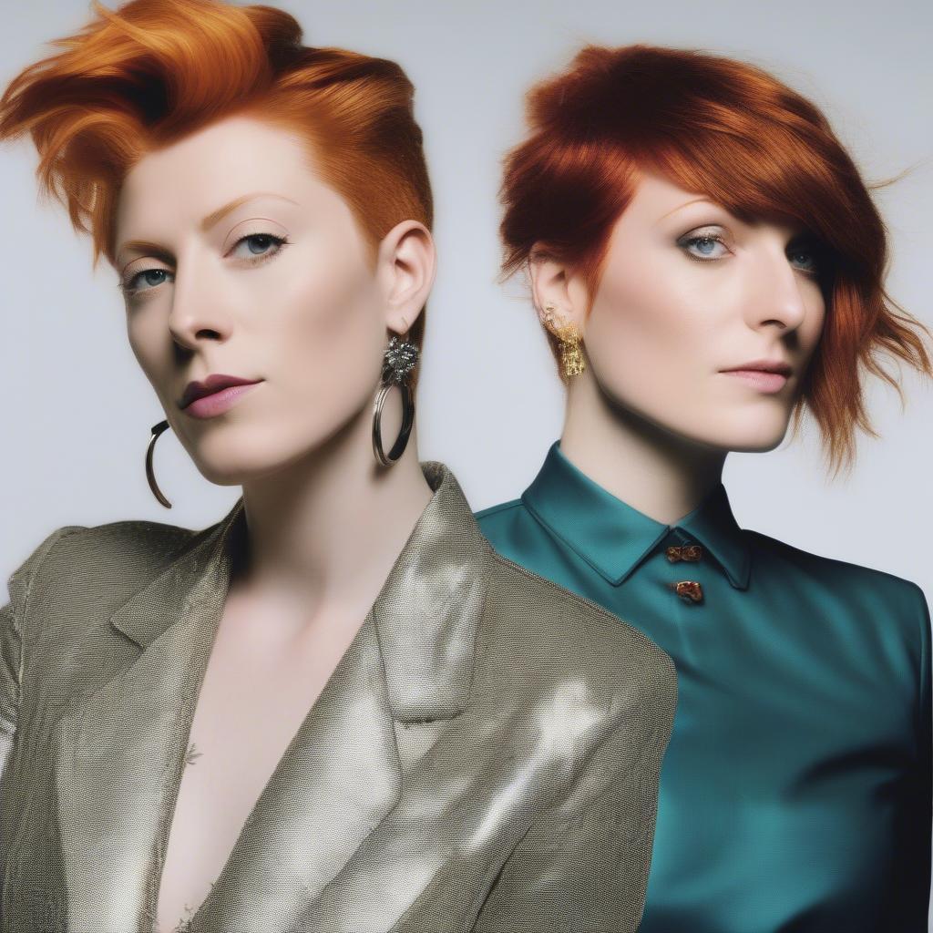 La Roux and Florence Welch