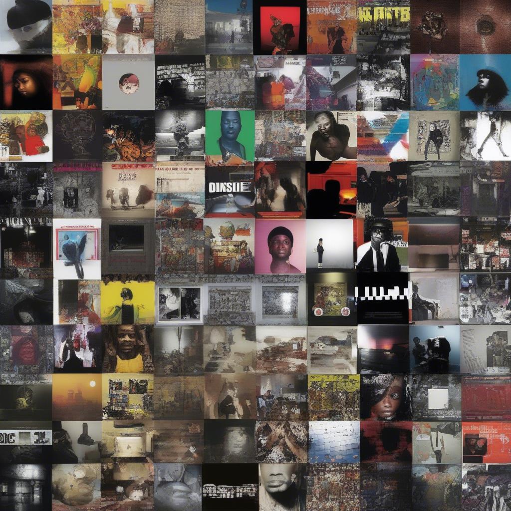 Iconic Hip Hop Album Covers of 2010