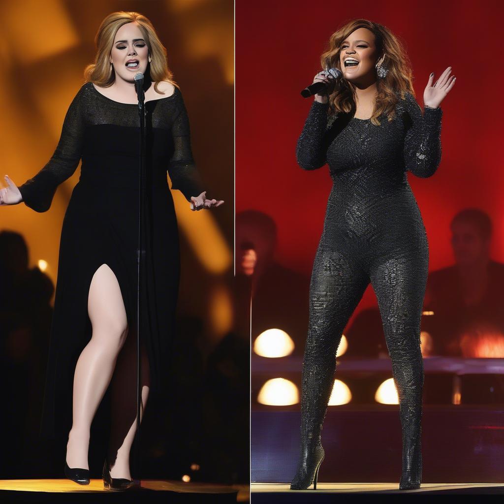 Iconic 2011 UK Chart Toppers: Adele and Rihanna