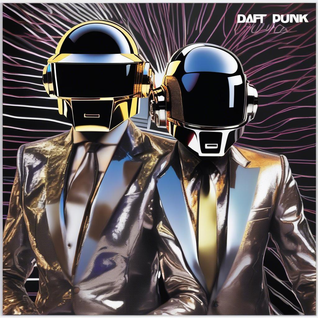 Daft Punk performing "Get Lucky"