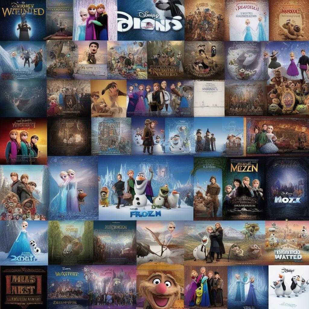 Collection of 2014 Disney Soundtrack Albums