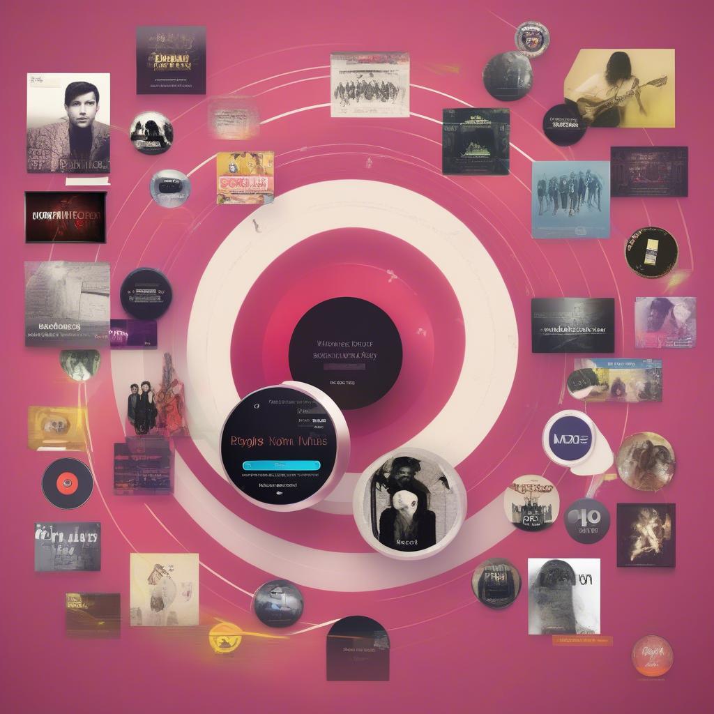 Music streaming platforms showcasing 2014 hits