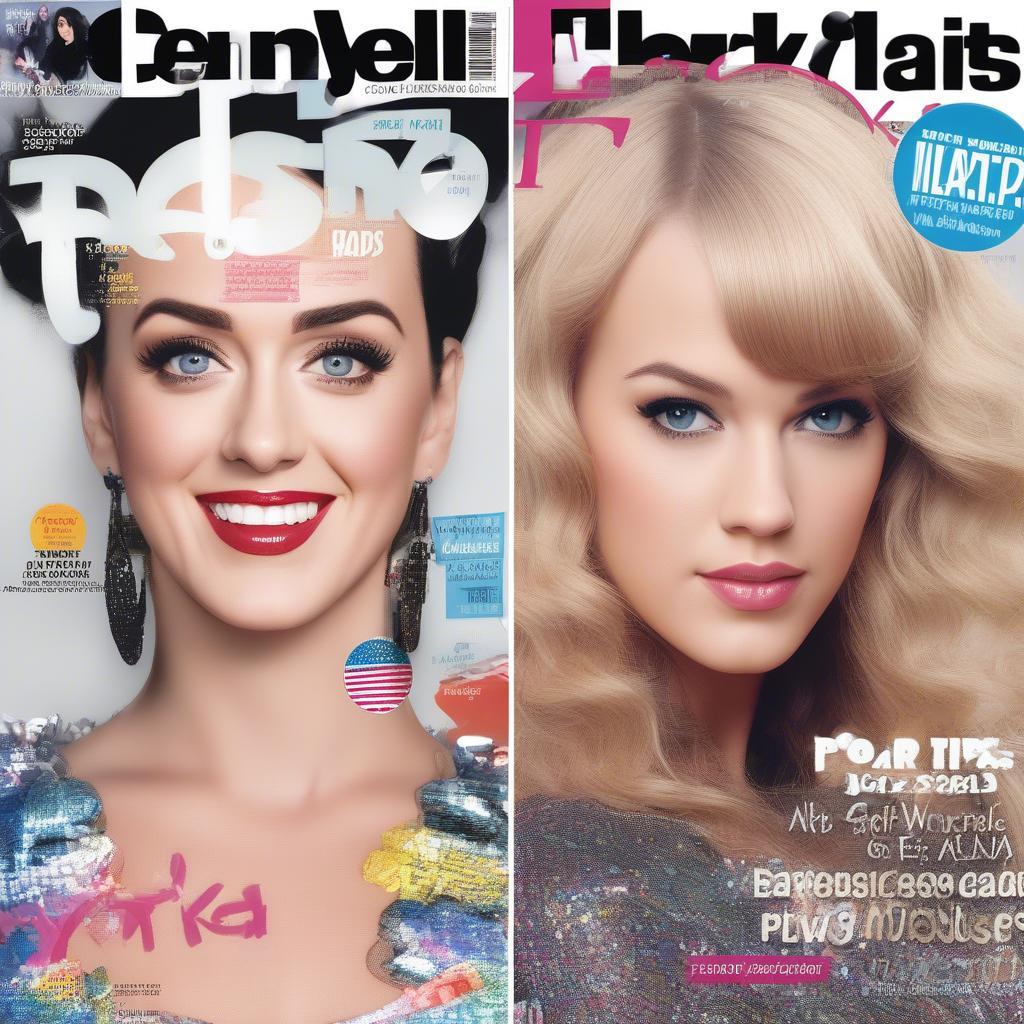 Katy Perry and Taylor Swift dominate the charts