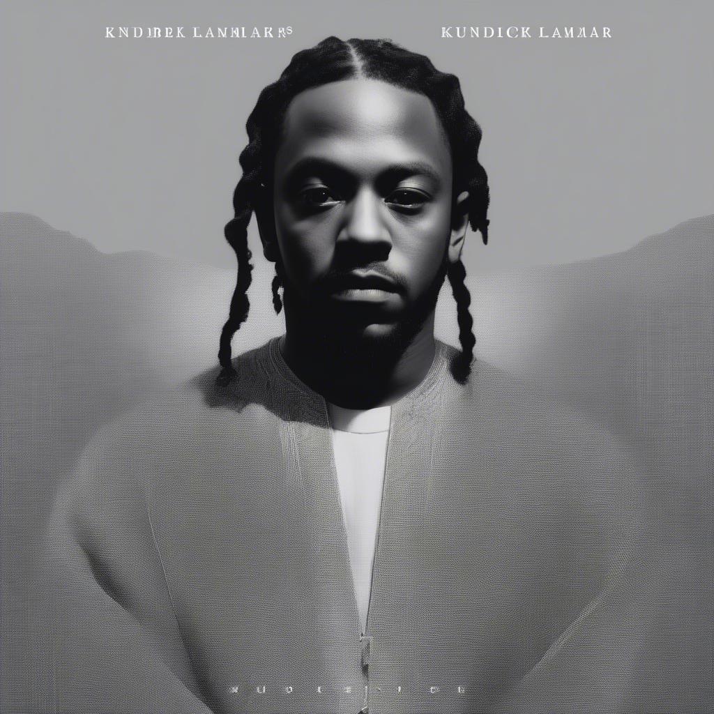 Kendrick Lamar - HUMBLE. Album Cover