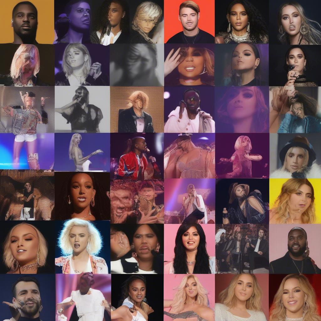 2018 Pop Music Icons