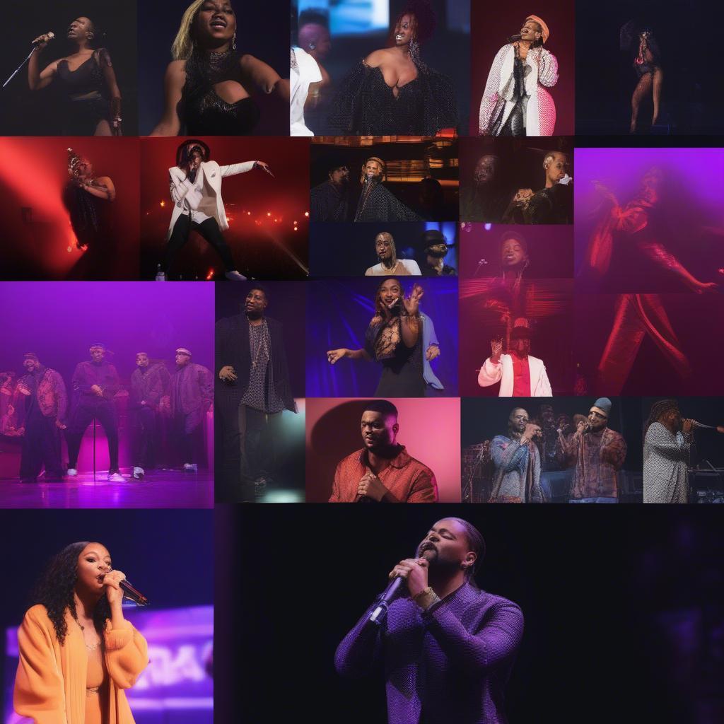 2018 R&B Artists Live Performances