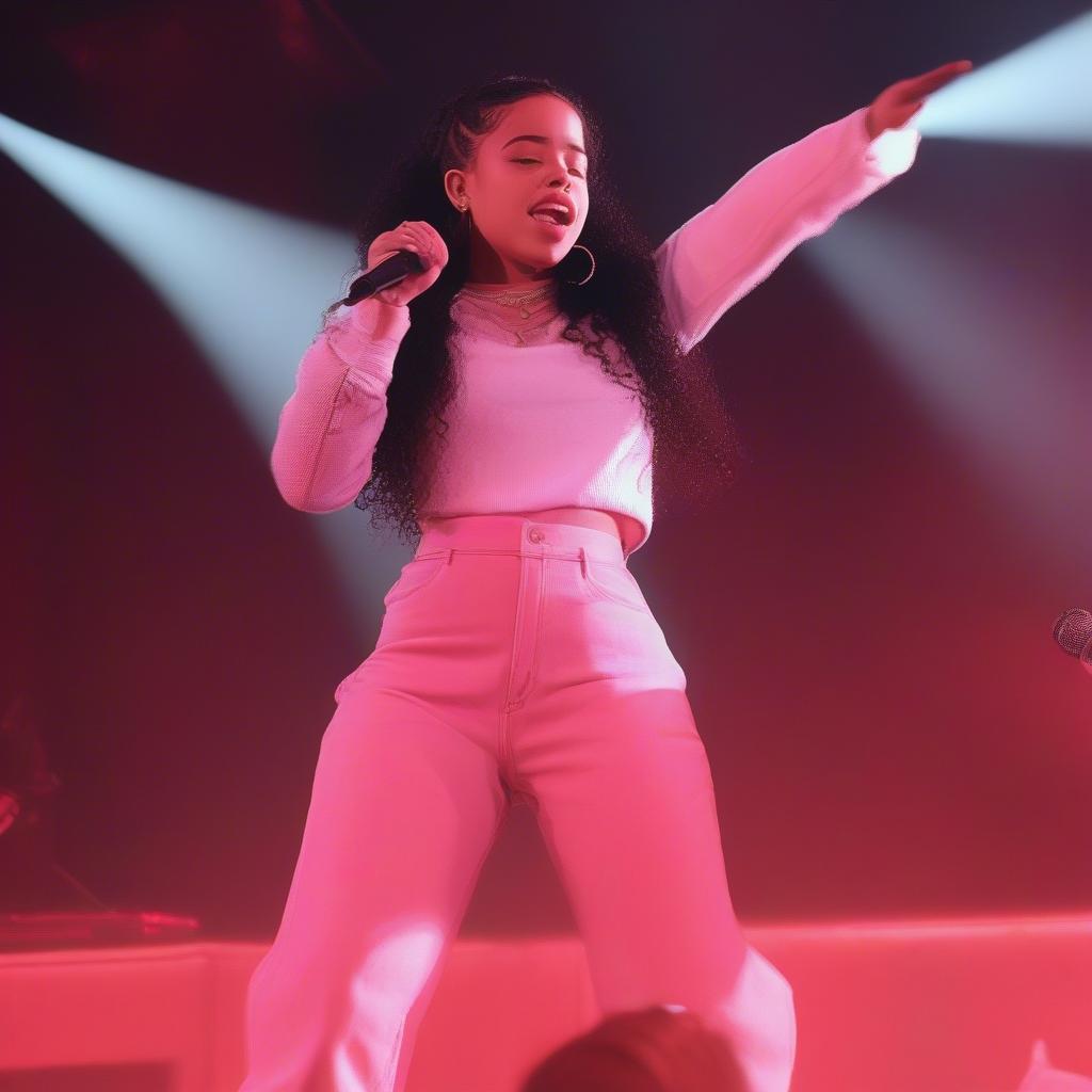 Ella Mai Performing "Boo'd Up" - 2018 Top R&B Hit