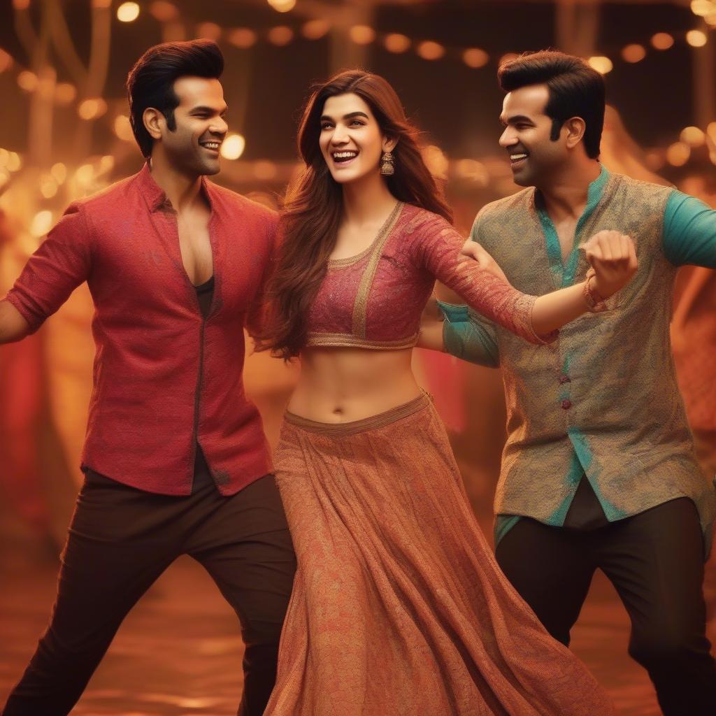 Kamariya song from the movie Stree featuring Kriti Sanon and Rajkummar Rao