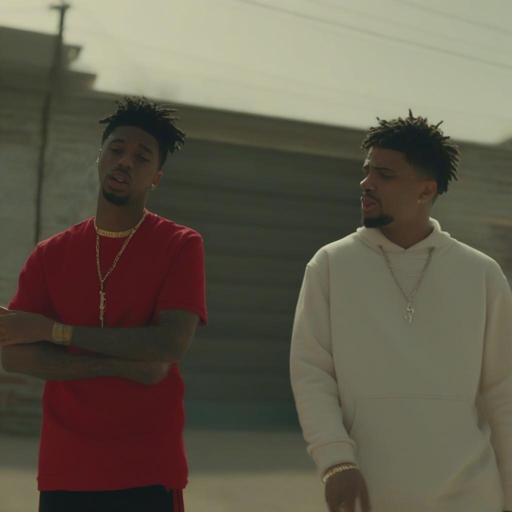 21 Savage and J. Cole in the A Lot Music Video