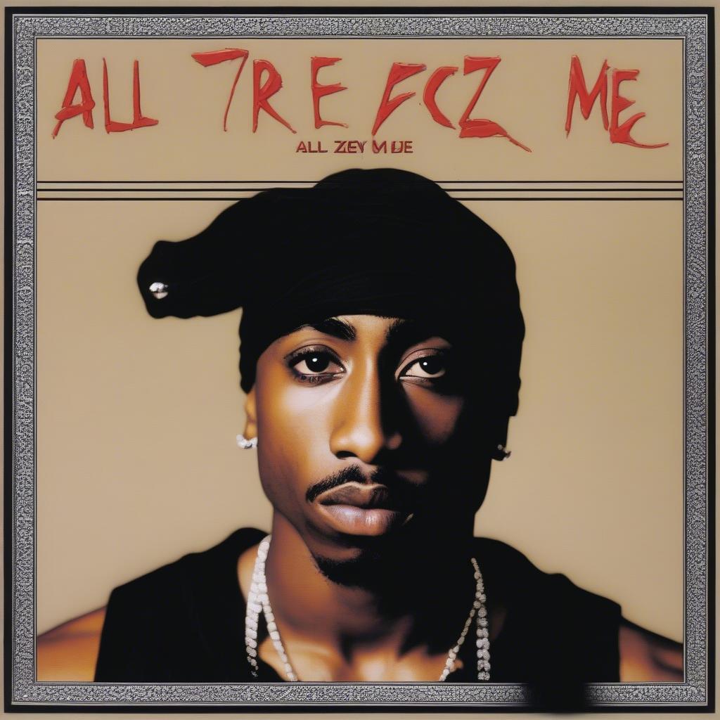 2Pac's All Eyez on Me album cover