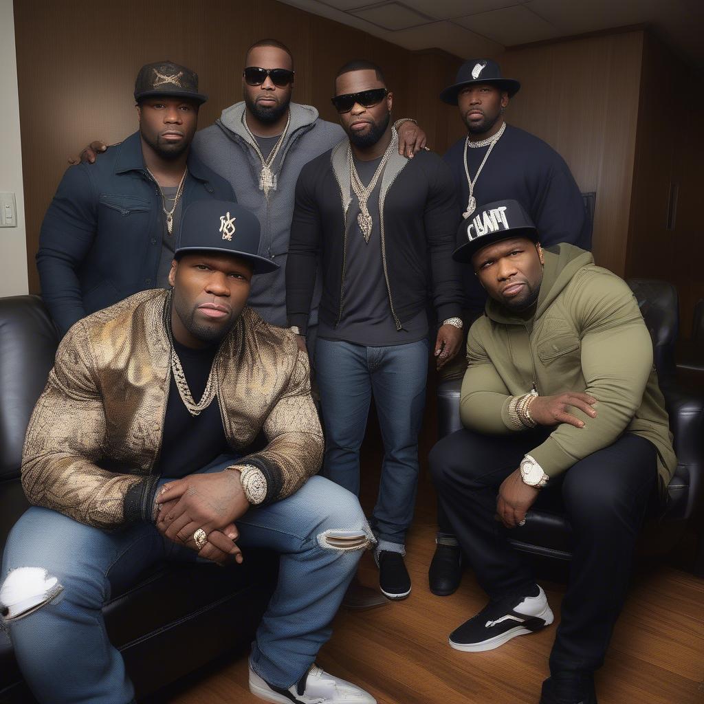 50 Cent and G-Unit in 2015