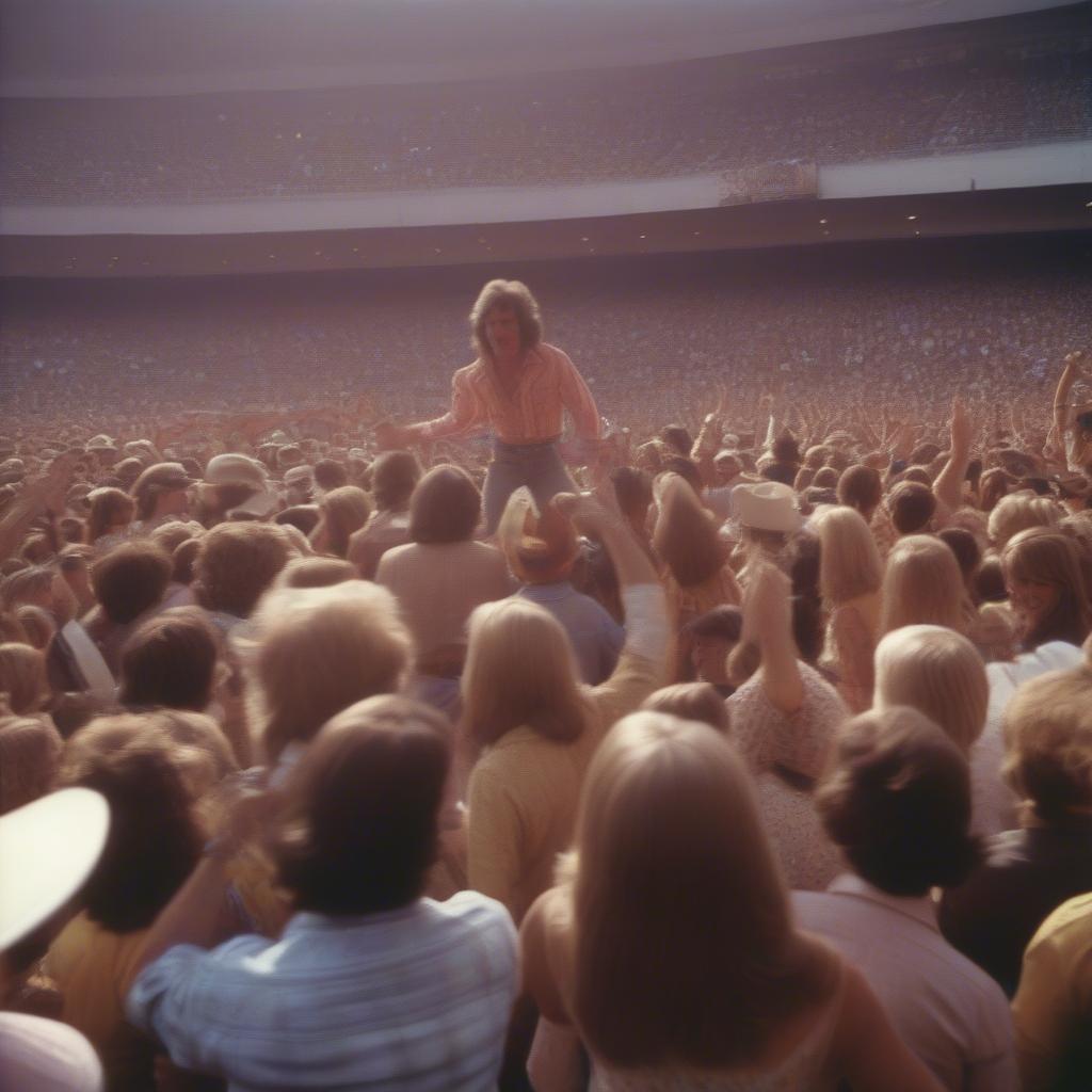 Live Country Music Concerts in the 70s