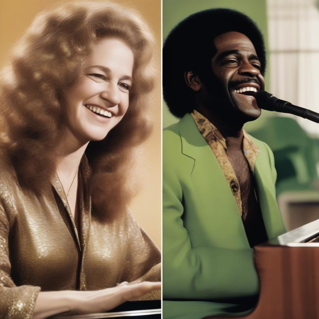 Carole King and Al Green: 70s Folk and Soul