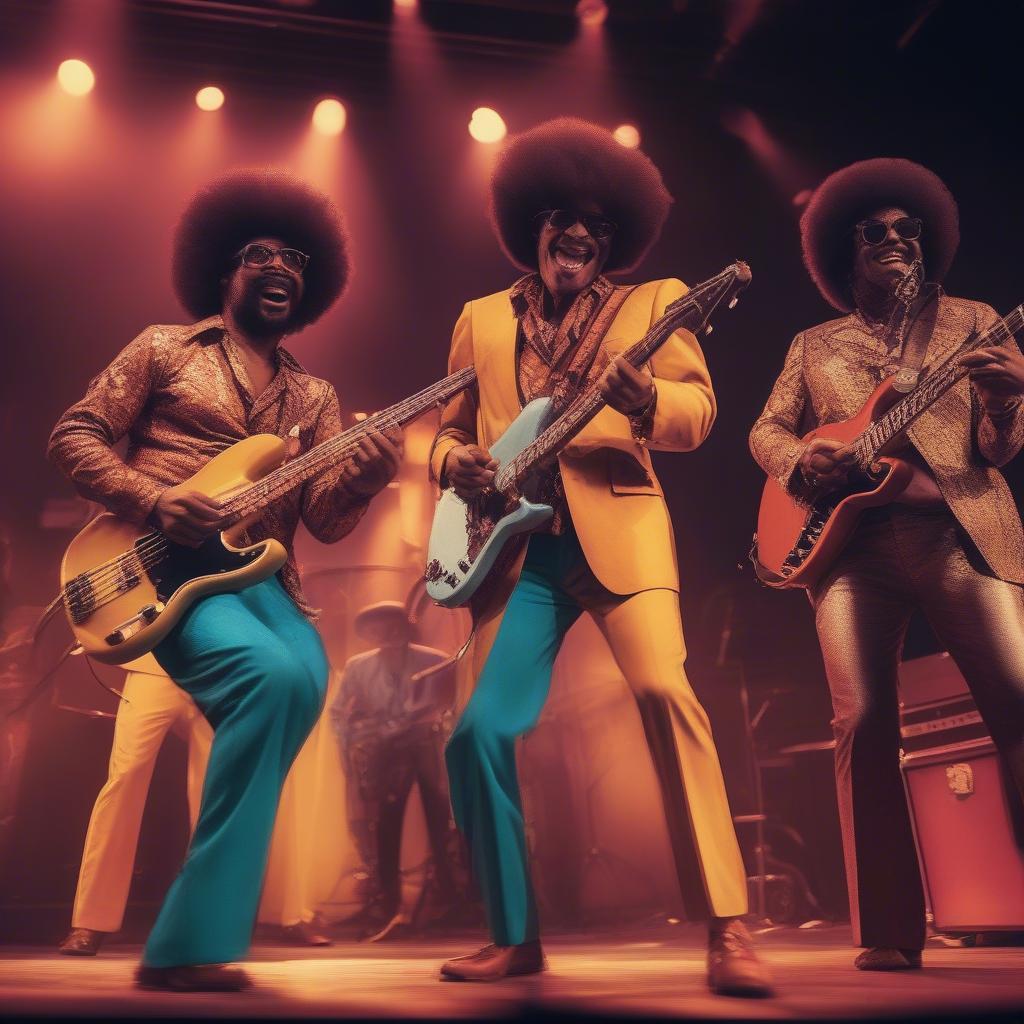 70s Funk Band Live Performance