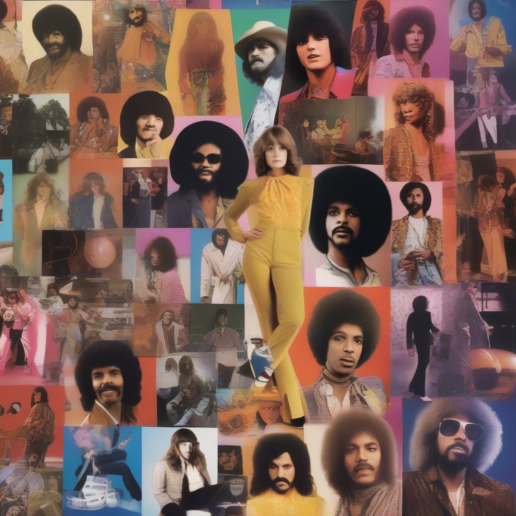 70s Music Collage 