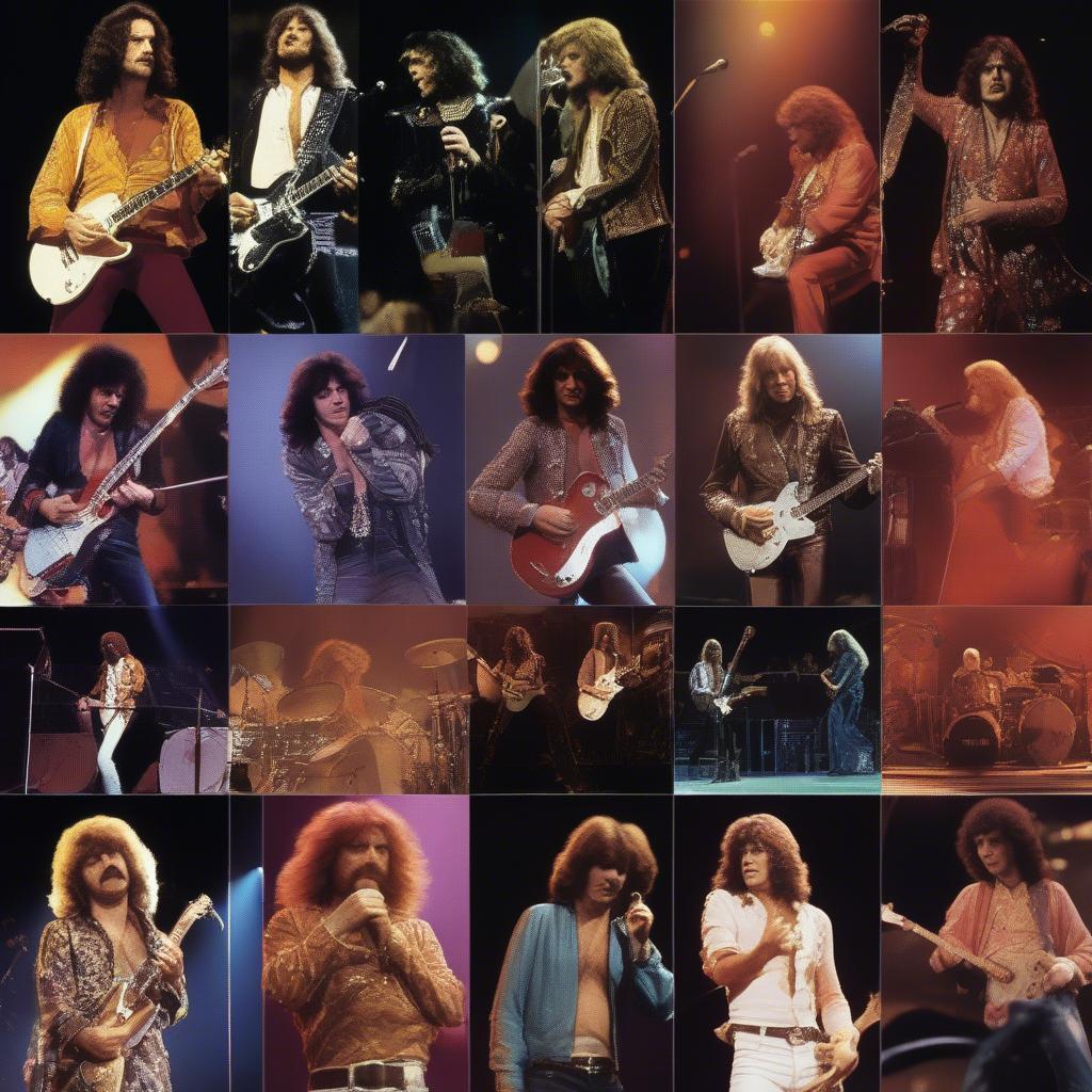 70s Rock Bands Live Performances