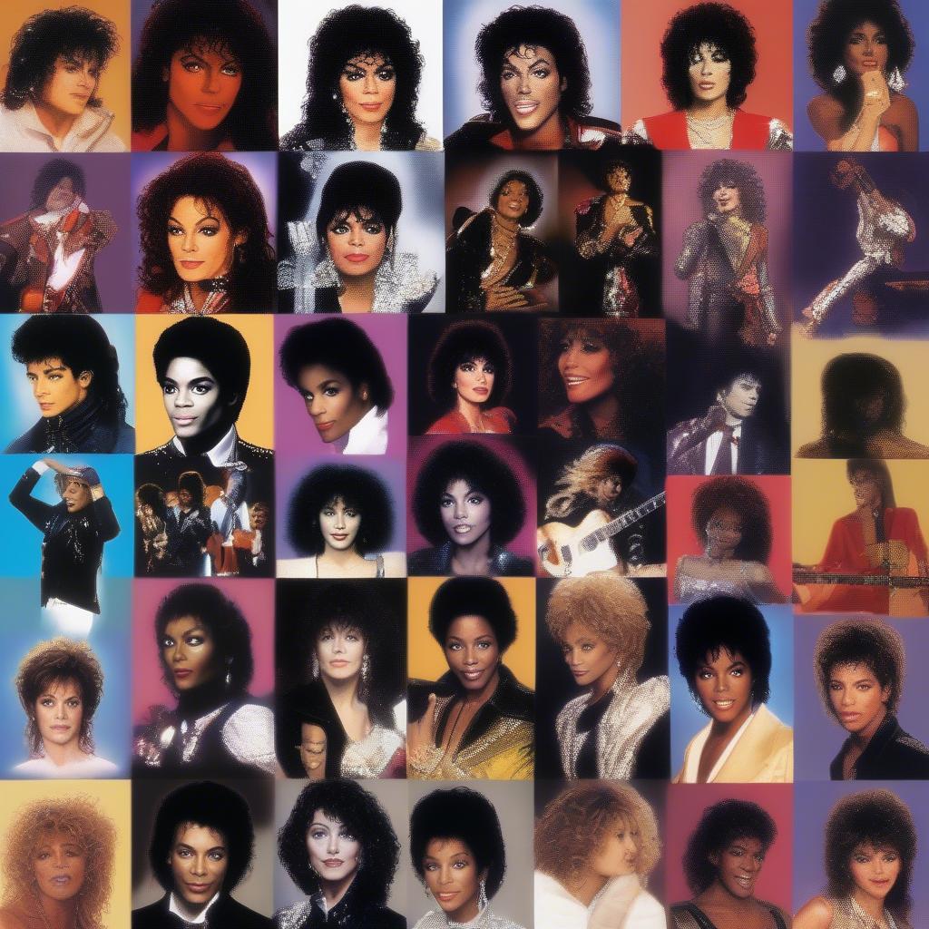 80s Pop Superstars: Michael Jackson, Madonna, Prince, and Whitney Houston