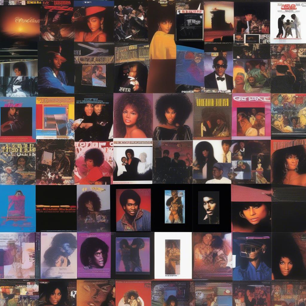 Iconic 80s R&B Album Covers