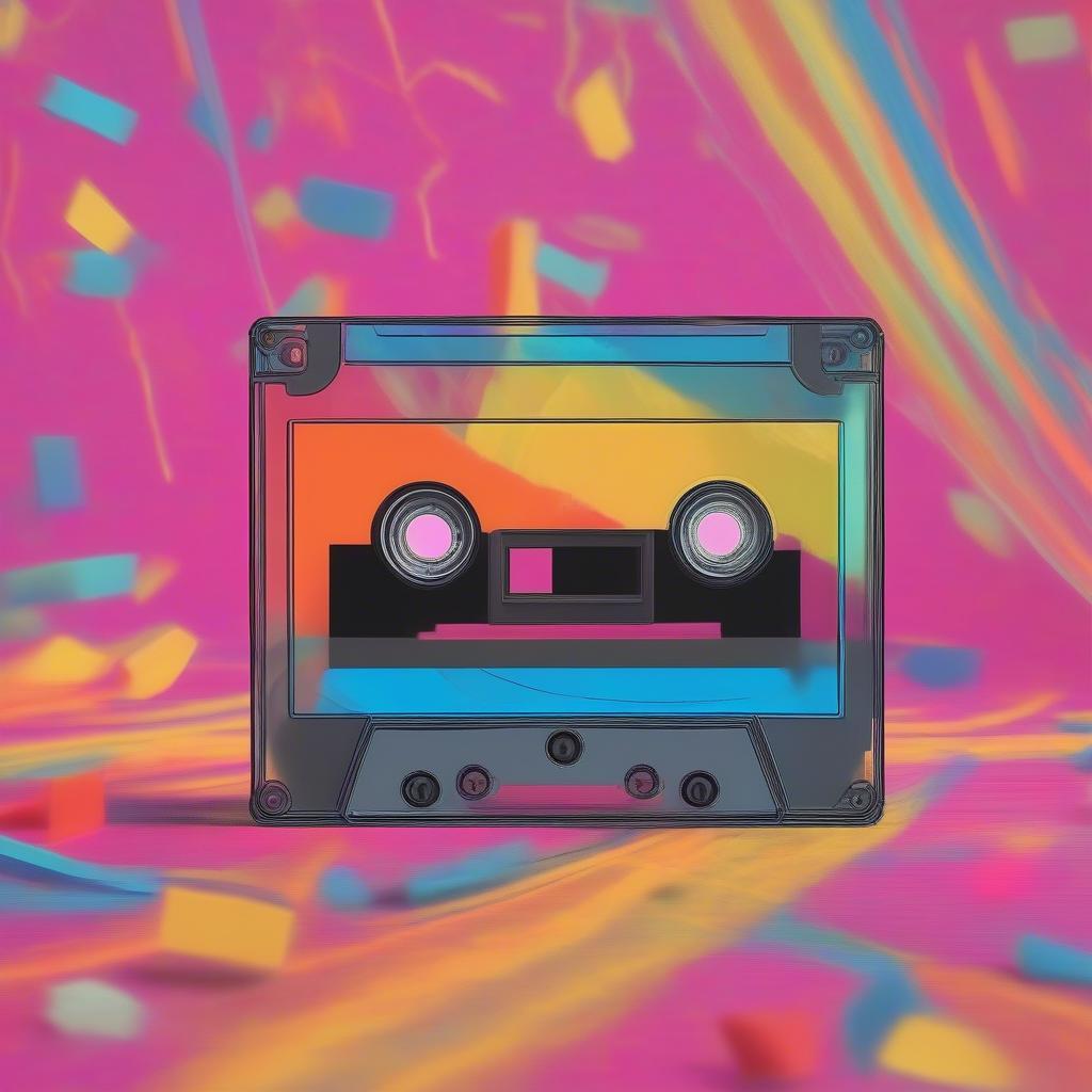 90s Music Cassette Tape: A Symbol of the Era