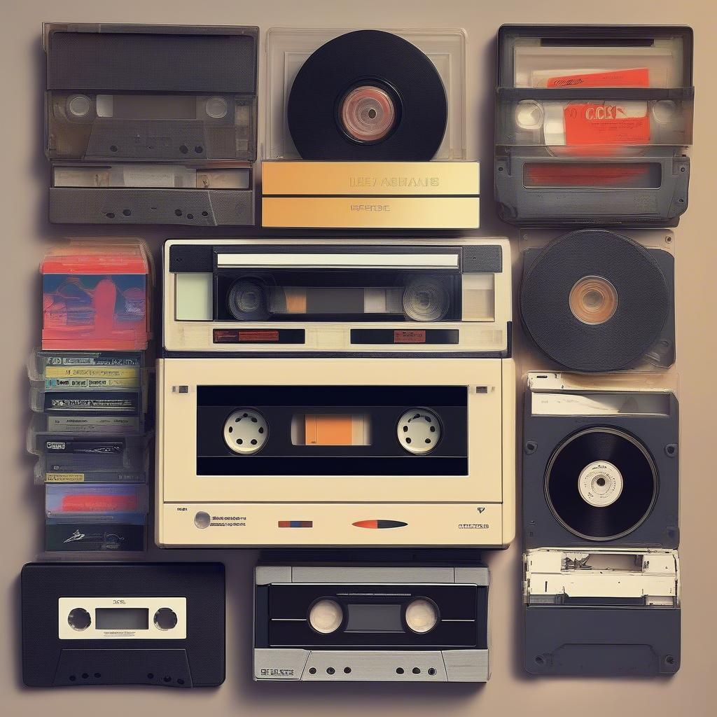 90's Music Nostalgia: Cassette Tapes and CD Players